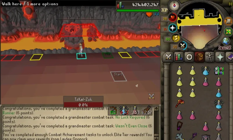Infernal Cape earned — completed order proof